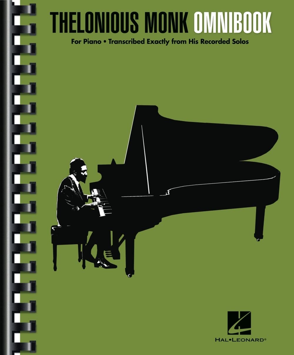 Thelonious Monk Omnibook for Piano: Transcribed Exactly from His Recorded Solos Combbound to lay flat while playing,Used