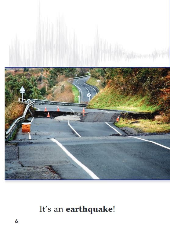 Teacher Created Materials TIME For Kids Informational Text: Earthquakes! Grade 2 Guided Reading Level J,Used