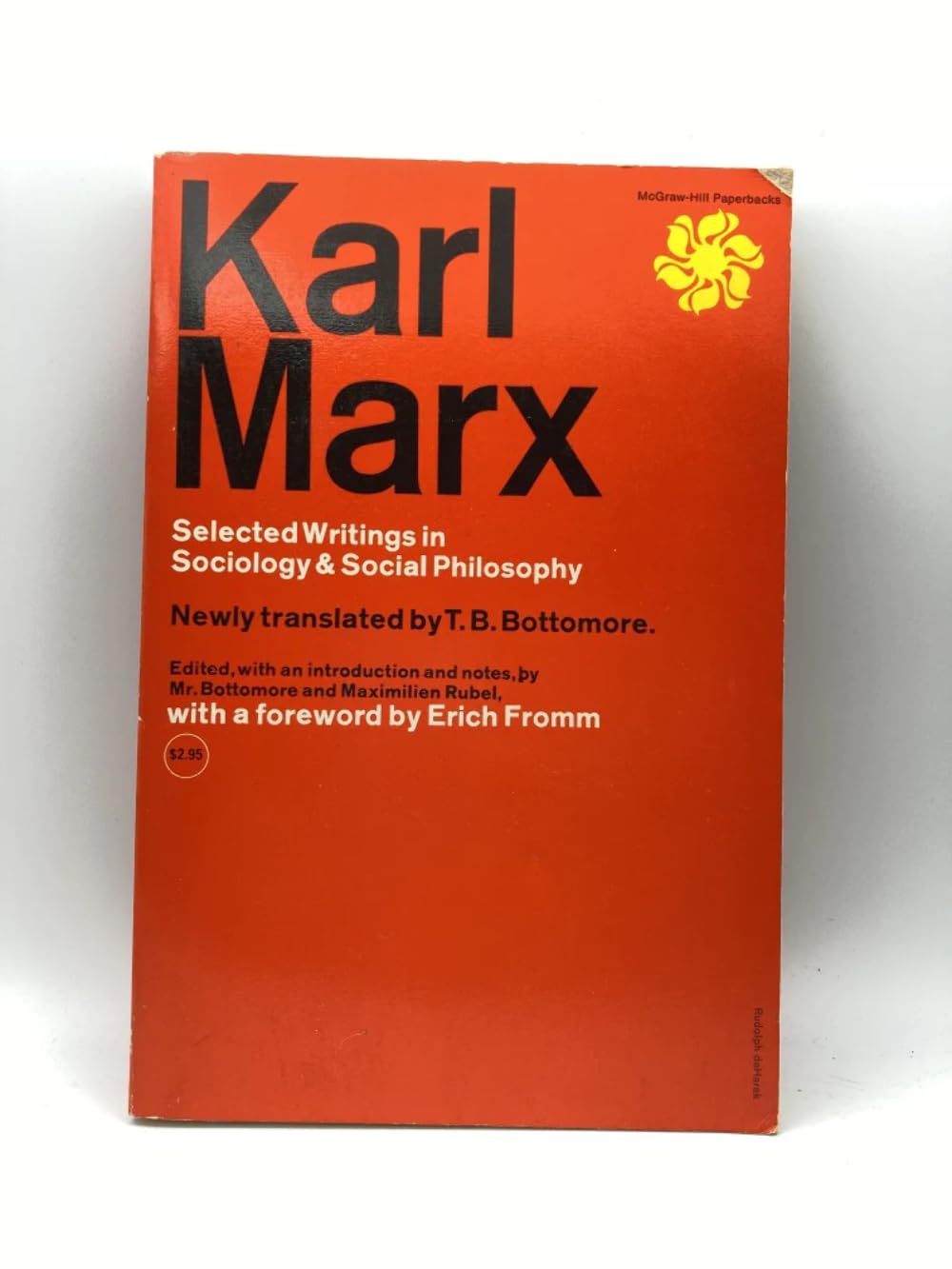 Karl Marx Selected Writings In Sociology and Social Philosophy,Used