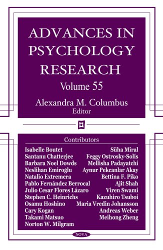 Advances in Psychology Research (Volume 55),Used