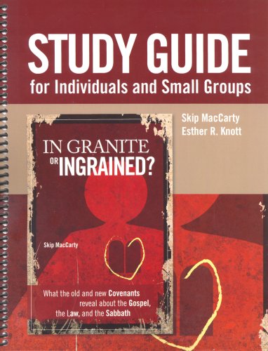 In Granite or Ingrained? Study Guide for Individuals and Small Groups,New