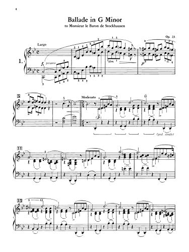 Chopin  Ballades: Book & CD (Alfred Masterwork CD Edition),Used