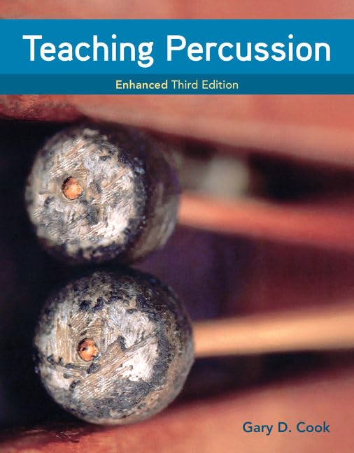 Teaching Percussion, Enhanced, Spiral bound Version,Used