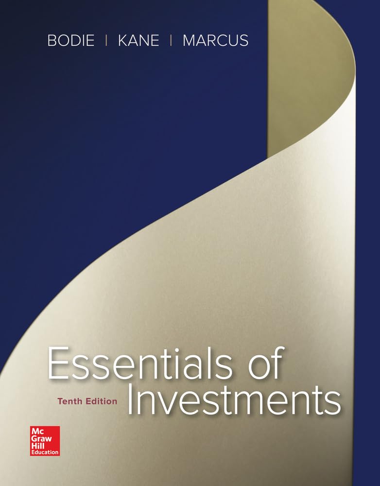 Essentials of Investments (The Mcgrawhill/Irwin Series in Finance, Insurance, and Real Estate),New