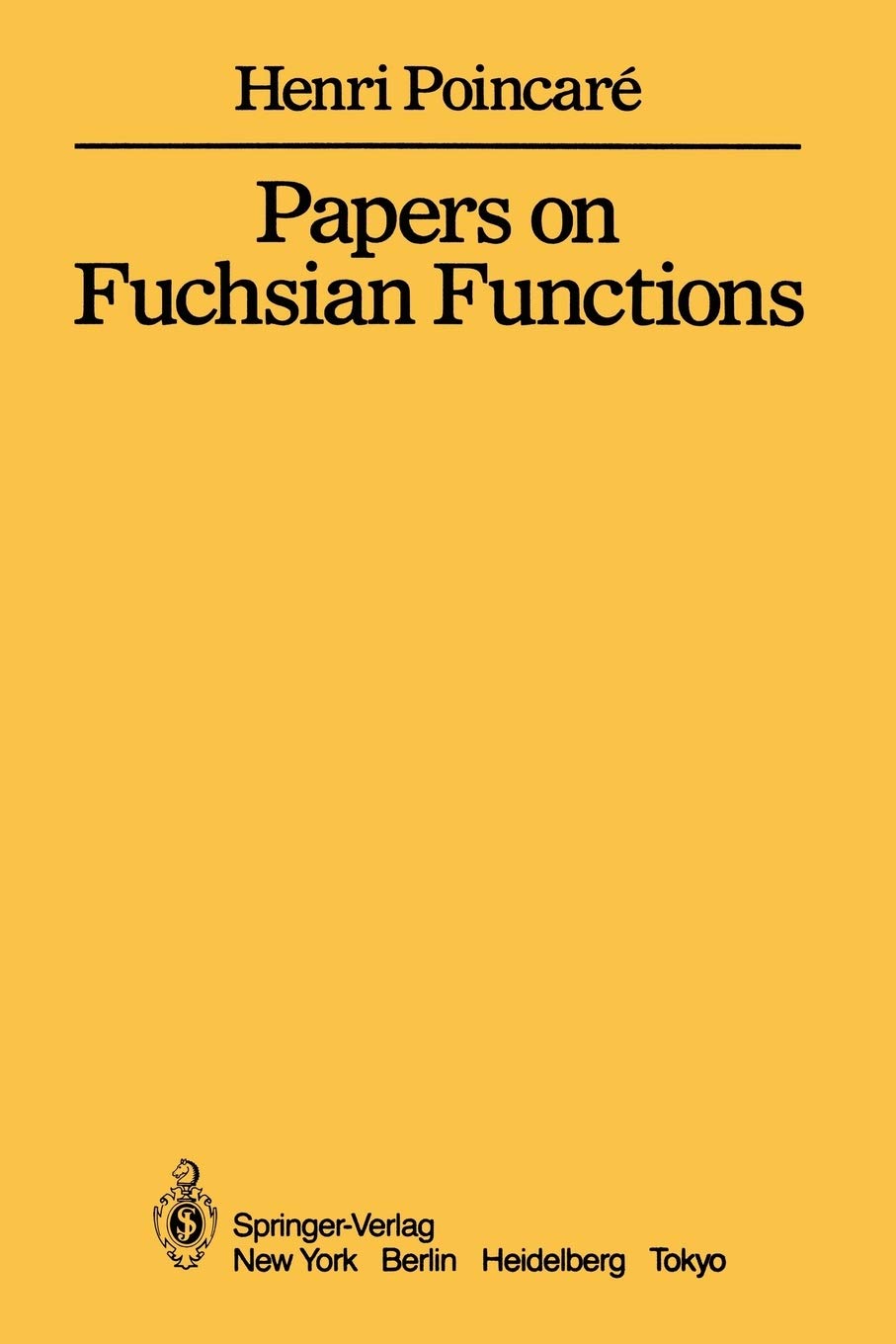 Papers on Fuchsian Functions,Used