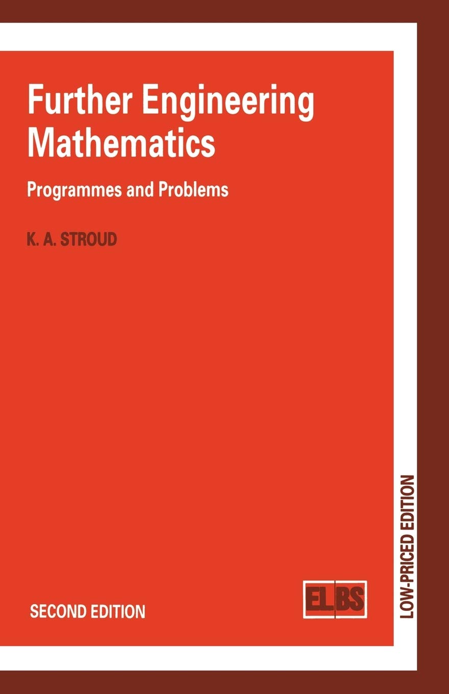 Further Engineering Mathematics: Programmes and Problems,Used