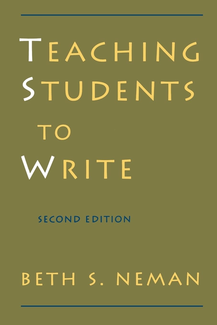 Teaching Students to Write,Used
