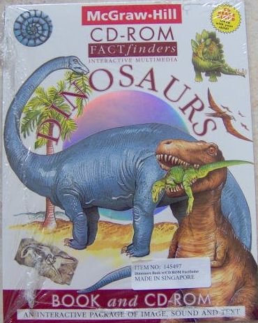 Dinosaurs with CDROM,Used