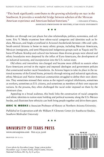 Border Citizens: The Making Of Indians, Mexicans, And Anglos In Arizona,New