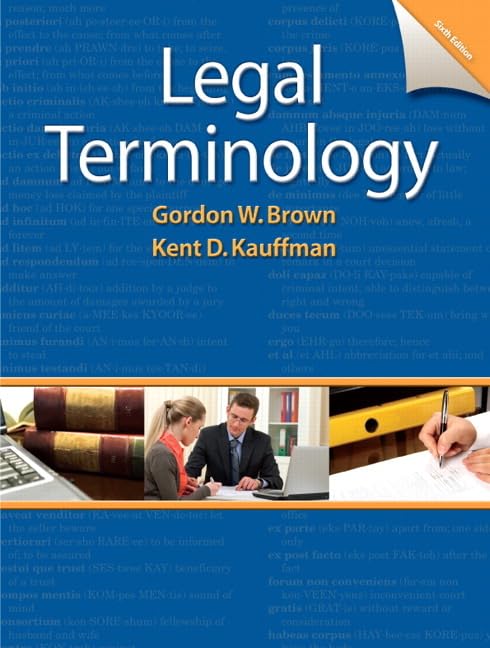 Legal Terminology,Used
