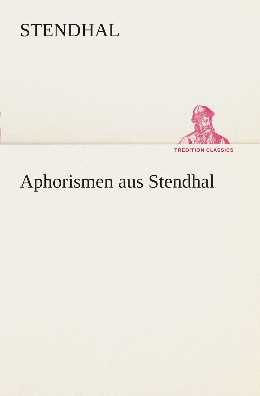 Aphorismen aus Stendhal (German Edition),Used