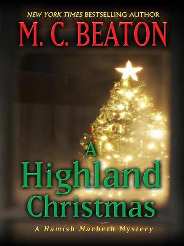 A Highland Christmas (Thorndike Press Large Print Mystery Series),Used