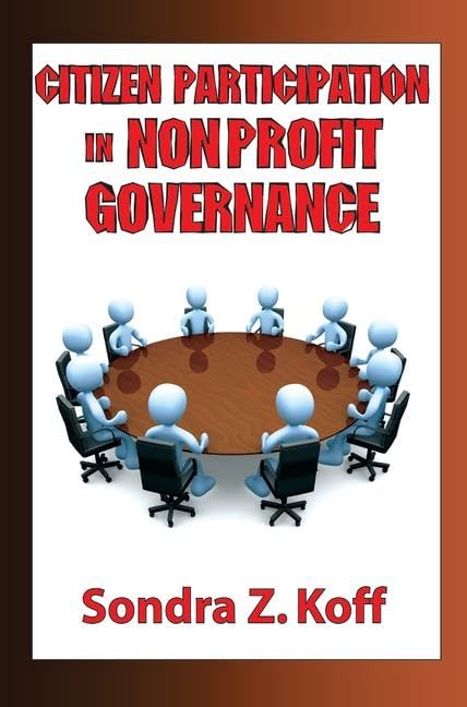 Citizen Participation in Nonprofit Governance,Used