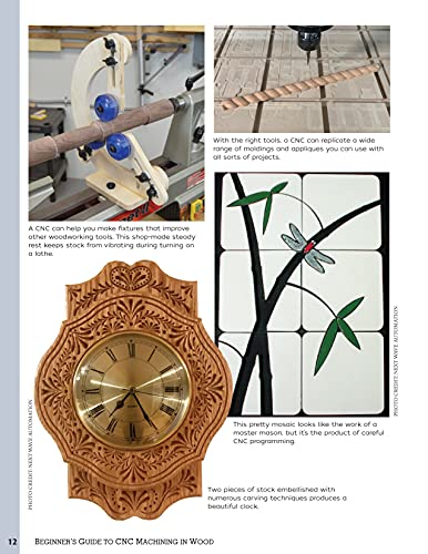 Beginner's Guide to CNC Machining in Wood: Understanding the Machines, Tools, and Software, Plus Projects to Make (Fox Chapel Pu,Used