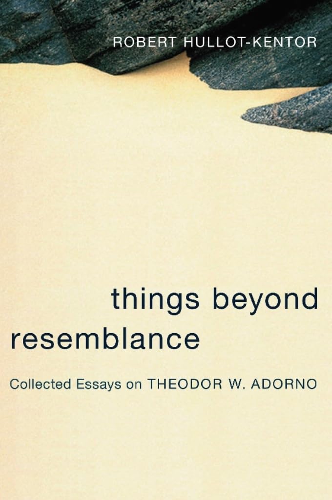 Things Beyond Resemblance: Collected Essays on Theodor W. Adorno (Columbia Themes in Philosophy, Social Criticism, and the Arts),Used