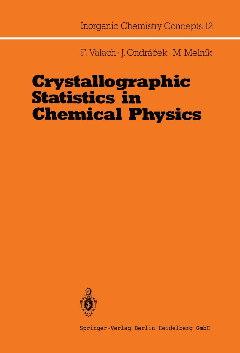Crystallographic Statistics in Chemical Physics: An Approach to Statistical Evaluation of Internuclear Distances in Transition E,Used