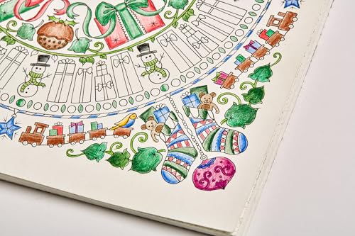 Johanna'S Christmas: A Festive Coloring Book For Adults,Used