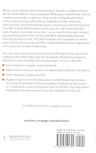 DVD for Murphy/Dillons Interviewing in Action in a Multicultural World, 3rd,Used