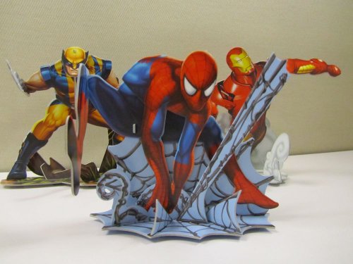 Marvel Heroes Built for Battle: Storybook With 3d Models (Pressout Play),Used