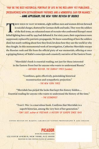 Ivan'S War: Life And Death In The Red Army, 19391945,New