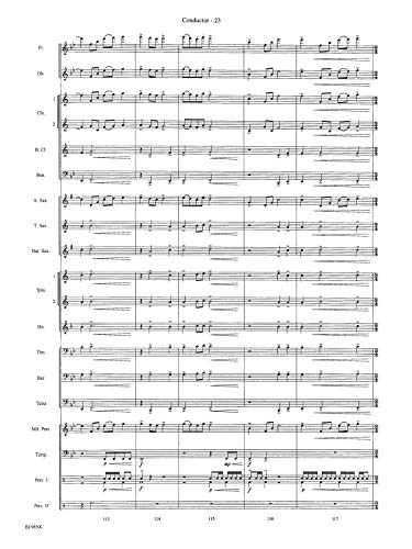 On the Rising Winds (Belwin Young Band),Used