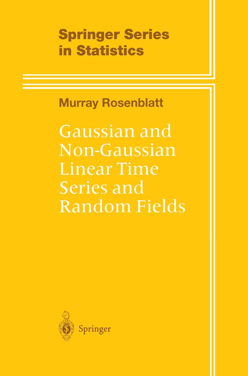 Gaussian And Nongaussian Linear Time Series And Random Fields (Springer Series In Statistics)