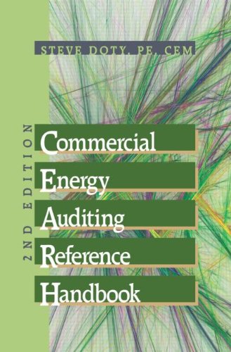 Commercial Energy Auditing Reference Handbook, Second Edition,Used