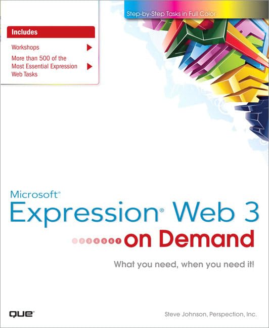 Microsoft Expression Web 3 on Demand,Used