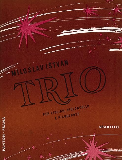 Trio: piano trio (violin, cello, piano). Partition et parties.,Used