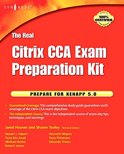 The Real Citrix CCA Exam Preparation Kit: Prepare for XenApp 5.0,Used
