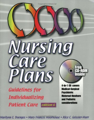 Nursing Care Plans: Guidelines For Individualizing Patient Care,Used