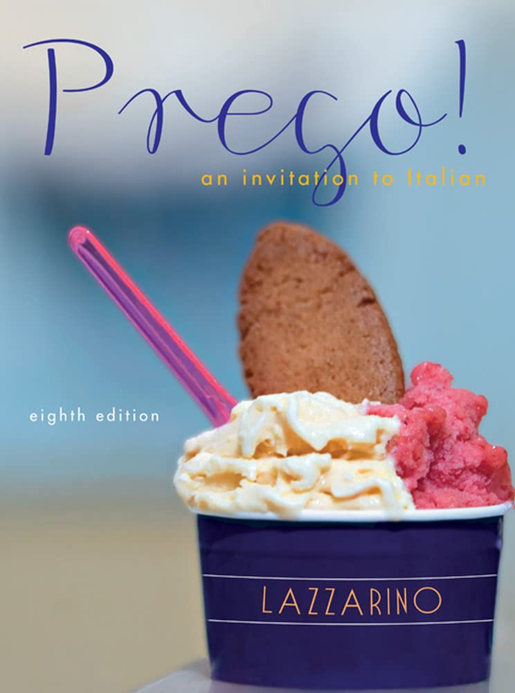 Prego! An Invitation to Italian, 8th Edition,Used