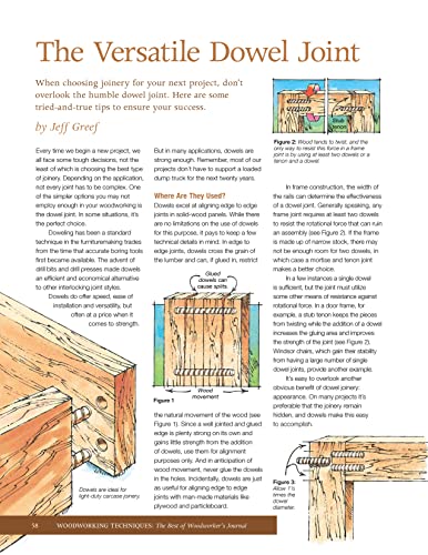 Woodworking Techniques: Ingenious Solutions & TimeSaving Secrets (Best of Woodworker's Journal),Used