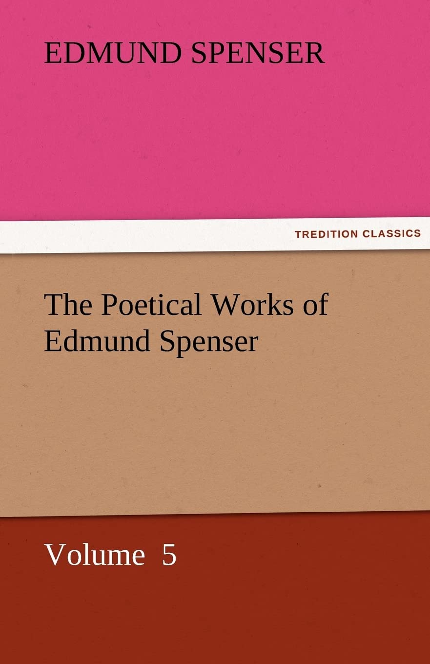 The Poetical Works of Edmund Spenser,Used