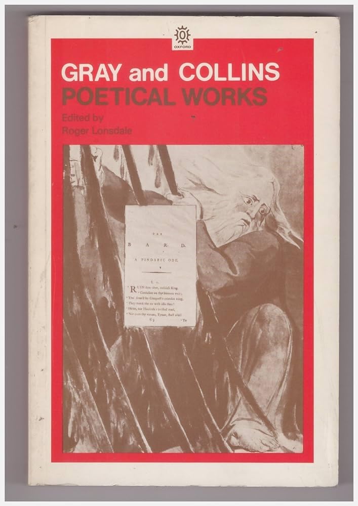Gray And Collins: Poetical Works (Oxford Paperbacks),Used