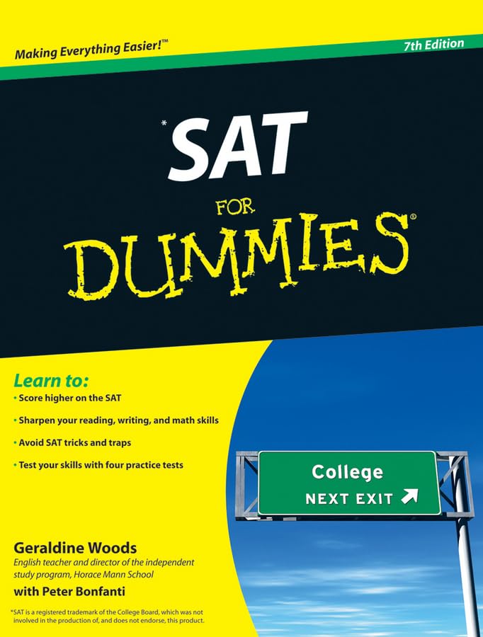 SAT For Dummies,Used