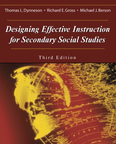 Designing Effective Instruction for Secondary Social Studies,Used