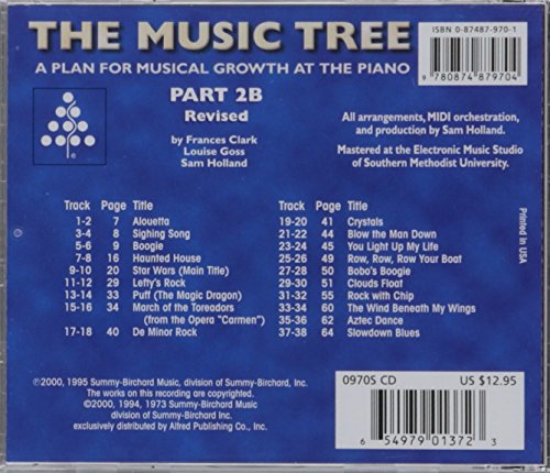 The Music Tree Accompaniment: Part 2B (CD),Used