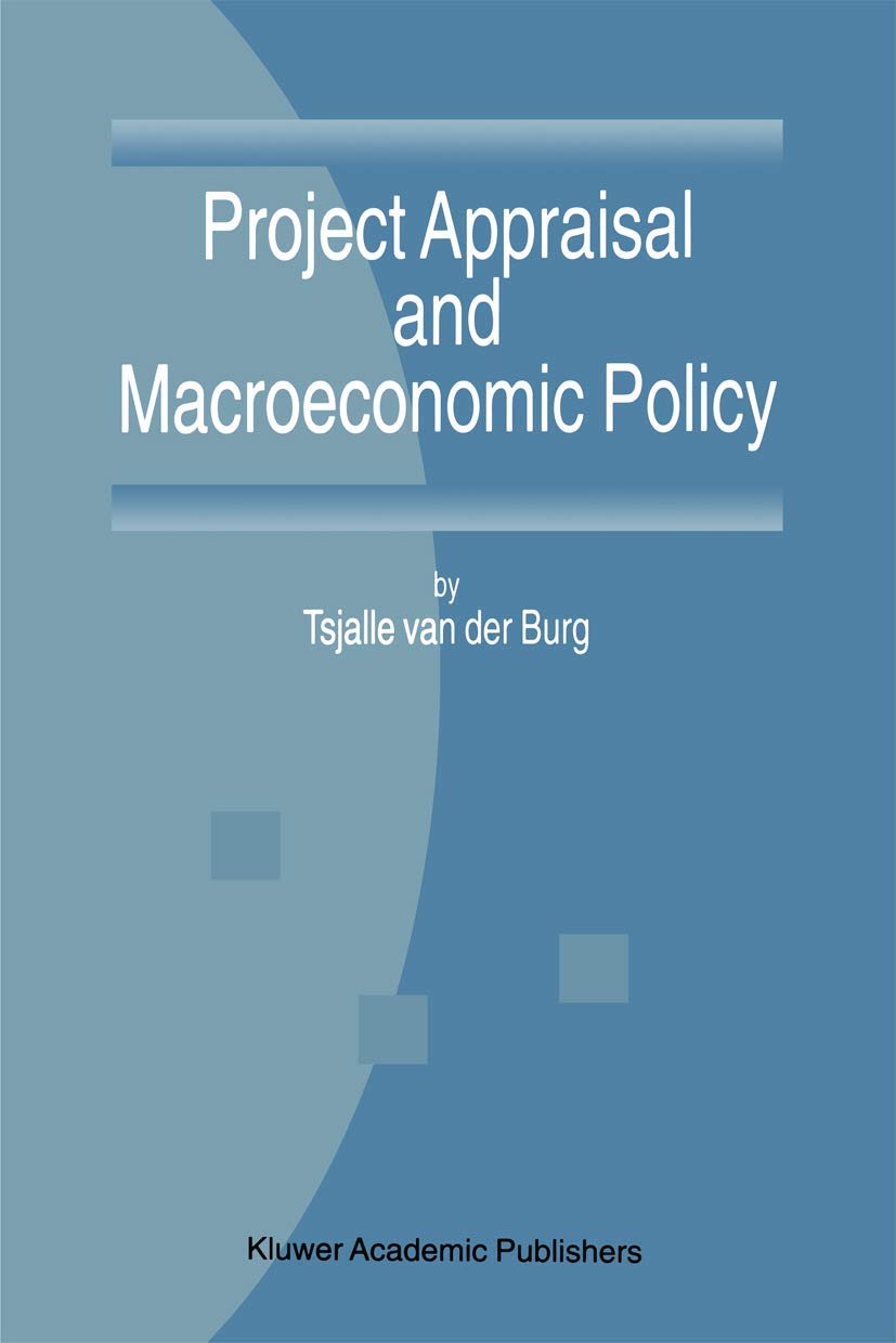 Project Appraisal and Macroeconomic Policy,Used