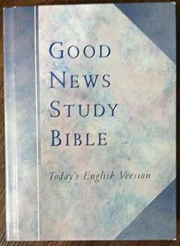 Good News Study Bible Todays English Version,Used