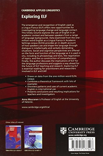 Exploring ELF: Academic English Shaped by Nonnative Speakers (Cambridge Applied Linguistics),Used