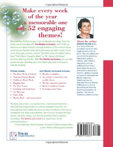 The Weekly Curriculum Book: 52 Complete Preschool Themes,Used