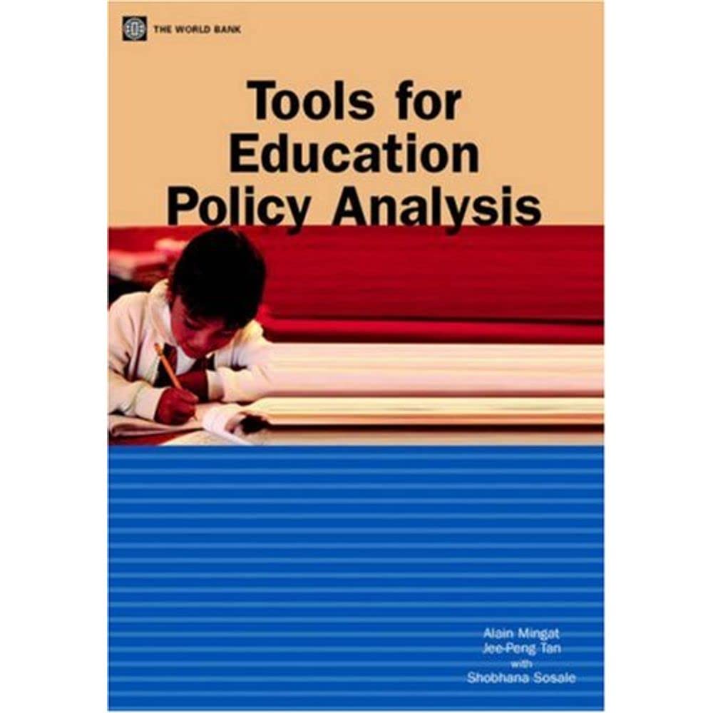 Tools For Education Policy Analysis,New