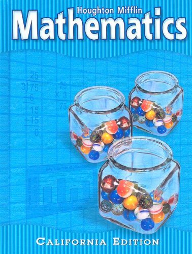 Mathematics, California Edition: Level 4 (Houghton Mifflin Mathmatics),New