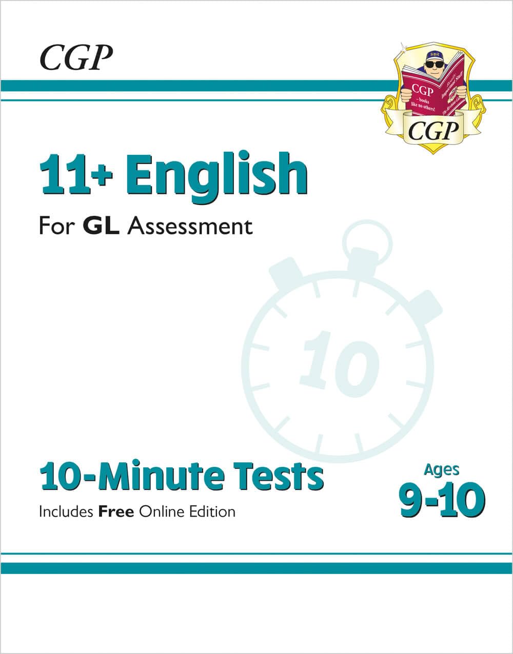 New 11+ GL 10Minute Tests: English Ages 910 (with Online Edition) (CGP 11+ GL),Used
