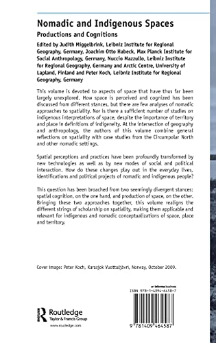 Nomadic and Indigenous Spaces: Productions and Cognitions,Used