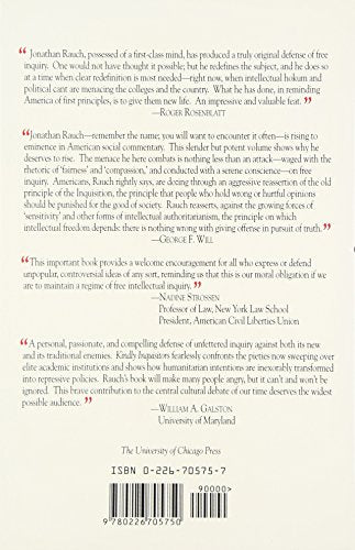 Kindly Inquisitors: The New Attacks On Free Thought,New