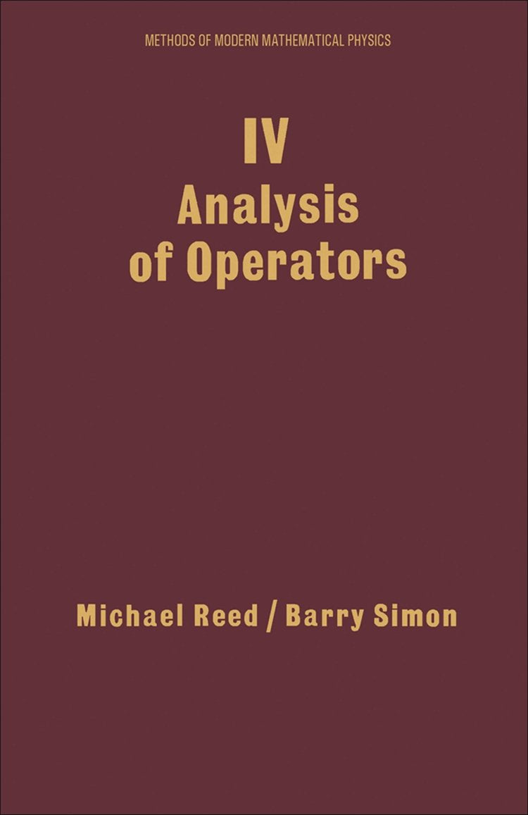 Analysis of Operators (Methods of Modern Mathematical Physics),Used