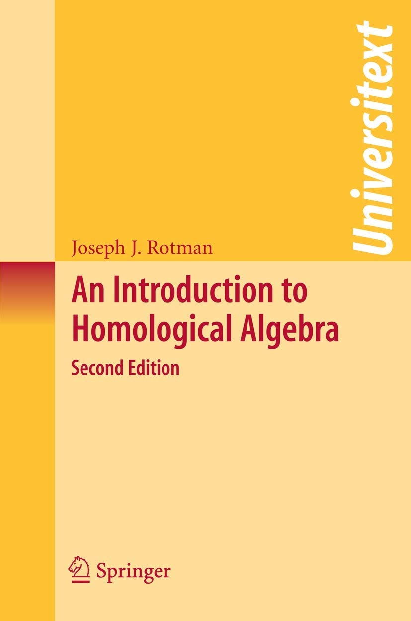 An Introduction to Homological Algebra (Universitext),Used