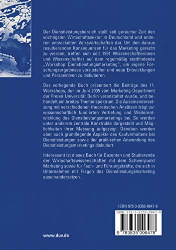 Innovatives Dienstleistungsmarketing in Theorie und Praxis (Fokus Dienstleistungsmarketing) (German Edition),Used